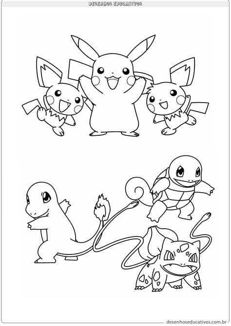 pokemon coloring|Desenhos de Pokemon para Colorir